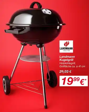 KiK Landmann Kugelgrill Angebot