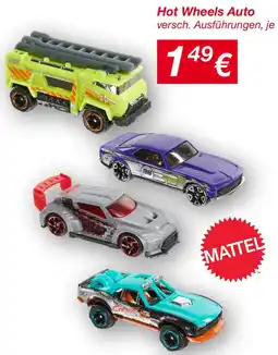 KiK MATTEL Hot Wheels Auto Angebot