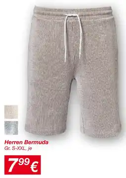 KiK Herren Bermuda Angebot