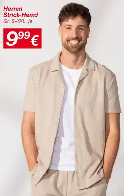 KiK Herren Strick-Hemd Angebot