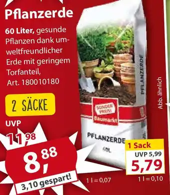 Sonderpreis Baumarkt Pflanzerde Angebot