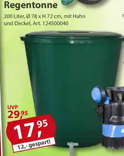 Sonderpreis Baumarkt Regentonne Angebot