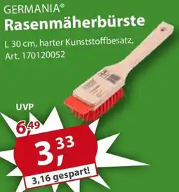 Sonderpreis Baumarkt GERMANIA Rasenmäherbürste Angebot