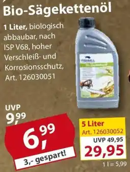 Sonderpreis Baumarkt Bio-Sägekettenöl Angebot