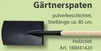 Sonderpreis Baumarkt Gärtnerspaten Angebot