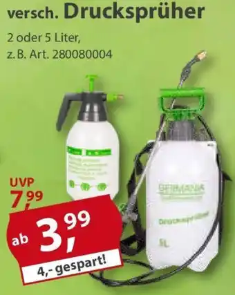 Sonderpreis Baumarkt versch. Drucksprüher Angebot