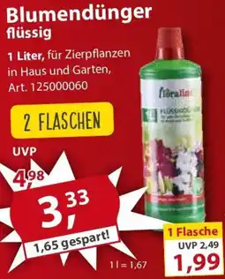 Sonderpreis Baumarkt Blumendünger flüssig Angebot