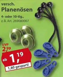 Sonderpreis Baumarkt versch. Planenösen Angebot