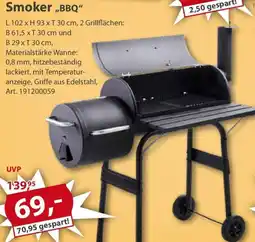 Sonderpreis Baumarkt Smoker „BBQ" Angebot