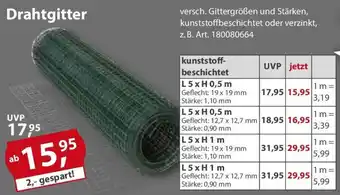 Sonderpreis Baumarkt Drahtgitter Angebot