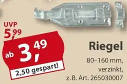 Sonderpreis Baumarkt Riegel Angebot