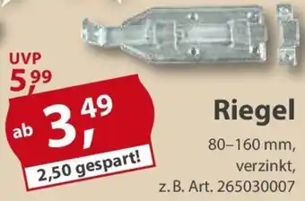 Sonderpreis Baumarkt Riegel Angebot