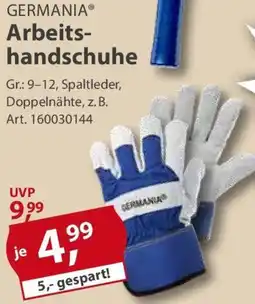 Sonderpreis Baumarkt GERMANIA Arbeitshandschuhe Angebot
