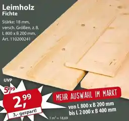Sonderpreis Baumarkt Leimholz Fichte Angebot