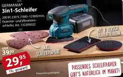 Sonderpreis Baumarkt GERMANIA 3in1-Schleifer Angebot