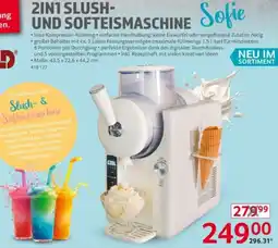 Selgros 2in1 slush- und softeismaschine Angebot