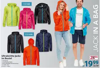 Selgros Ultraleichte Jacke im Beutel Angebot