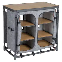 Netto Marken-Discount BO-CAMP Camping Küche XL Falt Schrank Stoff Kommode Wohnwagen Tisch Groß Faltbar Angebot