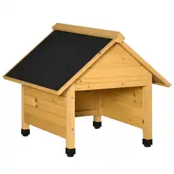 Netto Marken-Discount Outsunny Mährobotergarage Tannenholz Angebot