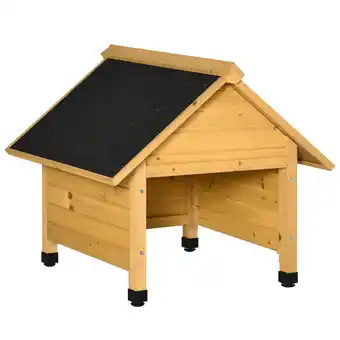 Netto Marken-Discount Outsunny Mährobotergarage Tannenholz Angebot