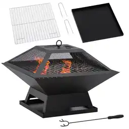 Netto Marken-Discount Outsunny Feuerstelle Stahl Angebot