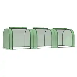 Netto Marken-Discount Outsunny Foliengewächshaus PE(Folie), Stahl(Gestell) Angebot