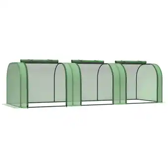 Netto Marken-Discount Outsunny Foliengewächshaus PE(Folie), Stahl(Gestell) Angebot