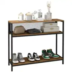Netto Marken-Discount HOMCOM Konsolentisch Spanplatte, Eisen Angebot
