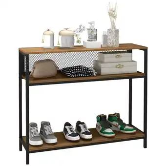 Netto Marken-Discount HOMCOM Konsolentisch Spanplatte, Eisen Angebot