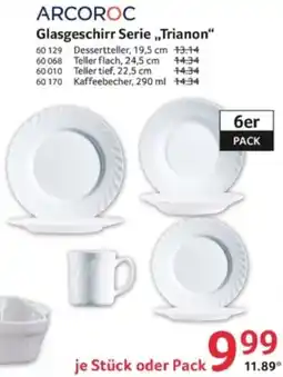 Selgros ARCOROC Glasgeschirr Serie „Trianon“ Angebot