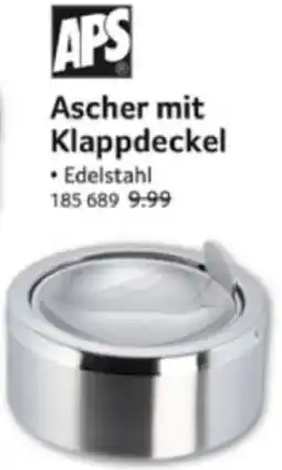 Selgros APS Ascher mit Klappdeckel Angebot