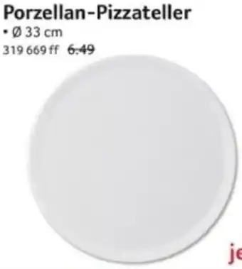 Selgros Porzellan-Pizzateller Angebot