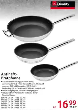 Selgros Quality Antihaft Bratpfanne Angebot