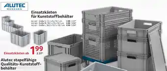 Selgros ALUTEC MÜNCHEN Einsatzkästen Angebot