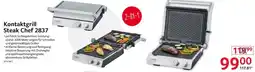 Selgros Caso Kontaktgrill Steak Chef 2837 Angebot