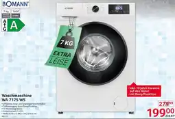 Selgros BOMANN Waschmaschine WA 7175 WS Angebot
