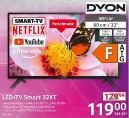 Selgros DYON LED-TV Smart 32XT Angebot