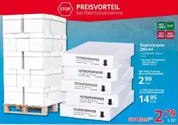 Selgros Kopierpapier DIN A4 Angebot