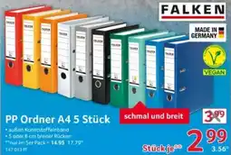 Selgros FALKEN PP Ordner A4 5 Stück Angebot