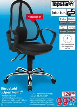 Selgros Topstar Bürostuhl „Open Point" Angebot