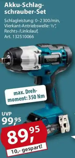 Sonderpreis Baumarkt GERMANIA Akku-Schlagschrauber-Set Angebot