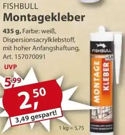 Sonderpreis Baumarkt FISHBULL Montagekleber Angebot