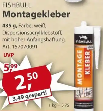 Sonderpreis Baumarkt FISHBULL Montagekleber Angebot