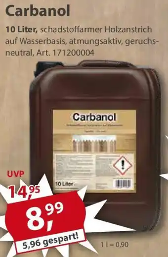 Sonderpreis Baumarkt Carbanol Angebot