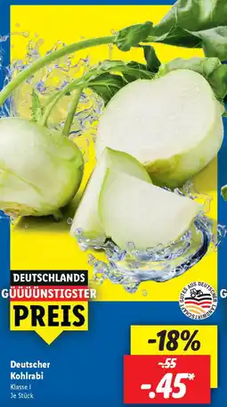Lidl Deutscher Kohlrabi Angebot