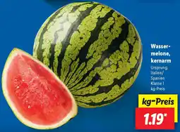 Lidl Wassermelone, kernarm Angebot
