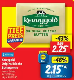 Lidl Kerrygold Original Irische Butter/extra Angebot