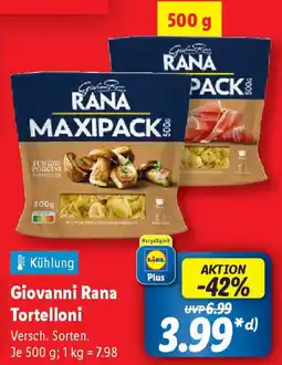 Lidl Giovanni Rana Tortelloni Angebot