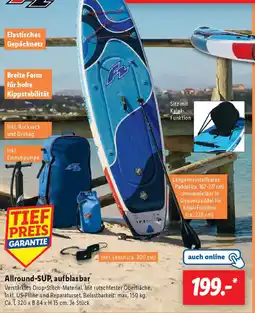 Lidl Allround-SUP, aufblasbar Angebot