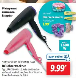 Lidl SILVERCREST PERSONAL CARE Reisehaartrockner Angebot
